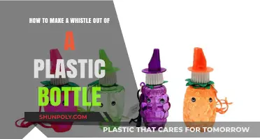 Crafting a Simple Plastic Bottle Whistle: Easy DIY Guide