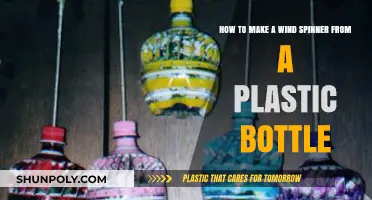 DIY Wind Spinner: Upcycle Plastic Bottles into Garden Art