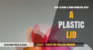 Crafting a Whimsical Wind Whirligig Using a Recycled Plastic Lid