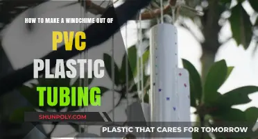 DIY PVC Windchime: Crafting Musical Magic with Plastic Tubing