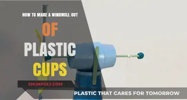 DIY Plastic Cup Windmill: Eco-Friendly Crafting Guide for Beginners