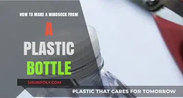 Crafting a DIY Windsock Using Recycled Plastic Bottles Easily