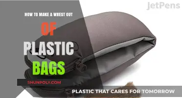 Crafting a Durable Wrist Rest Using Recycled Plastic Bags