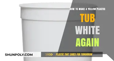 Revive Your Yellow Plastic Tub: Simple Steps to Restore Its White Shine