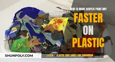 Quick-Drying Acrylic Paint on Plastic: Tips and Tricks