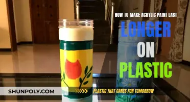 Acrylic Paint on Plastic: Tips for Longevity