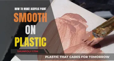 Smooth Acrylic Paint Application on Plastic: Expert Tips