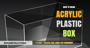 Crafting Acrylic Plastic Boxes: A Step-by-Step DIY Guide