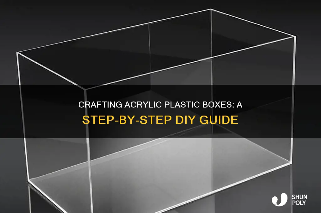 how to make acrylic plastic box