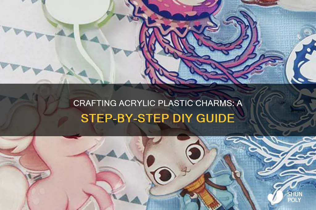 how to make acrylic plastic charms