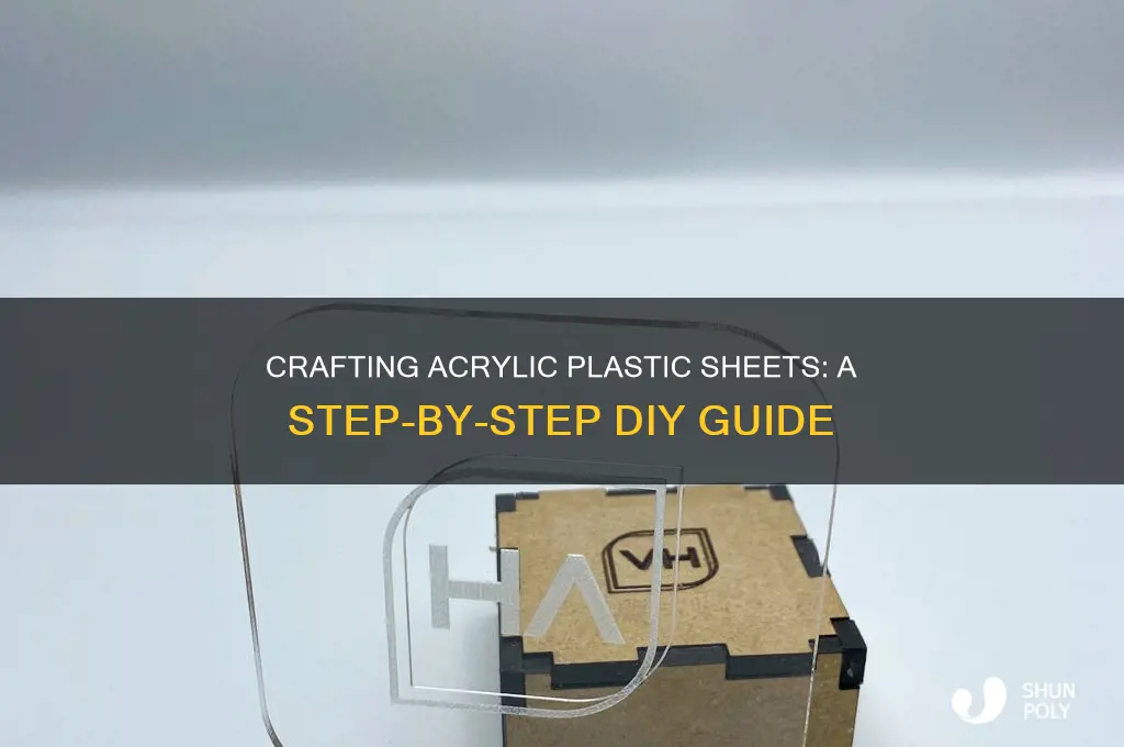 how to make acrylic plastic sheets