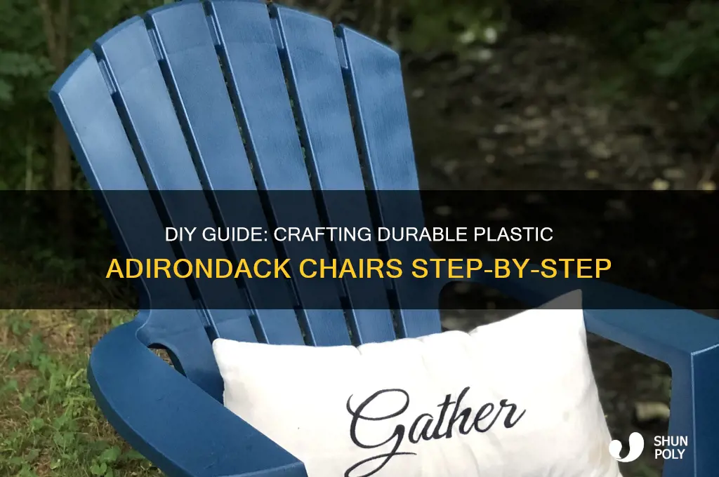 how to make adirondack chairs plastic