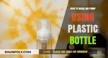 DIY Air Pump: Crafting a Plastic Bottle Solution for Easy Use