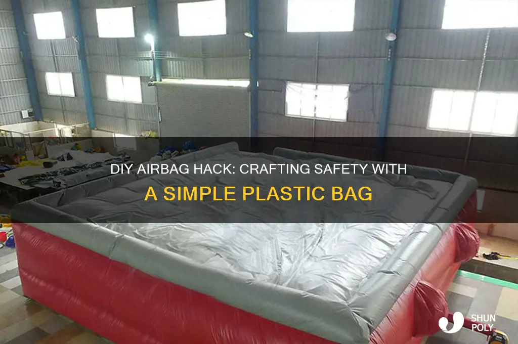 how to make an airbag with a plastic bag