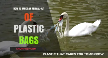 Creative Recycling: Crafting Adorable Animals from Plastic Bags Easily