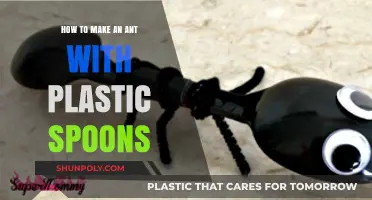 Crafting Creative Ants: A Simple Guide Using Plastic Spoons