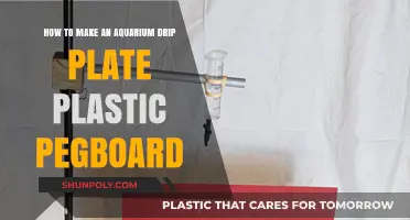 DIY Aquarium Drip Plate: Crafting a Plastic Pegboard Solution