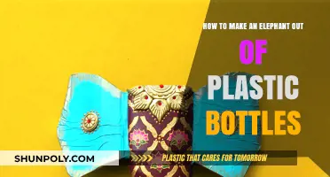 Creative Recycling: Crafting a Plastic Bottle Elephant Step-by-Step