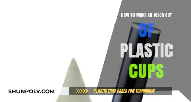 DIY Igloo Craft: Building a Cool Structure with Plastic Cups