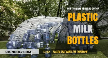 Eco-Friendly Igloo: Crafting a Plastic Bottle Winter Shelter