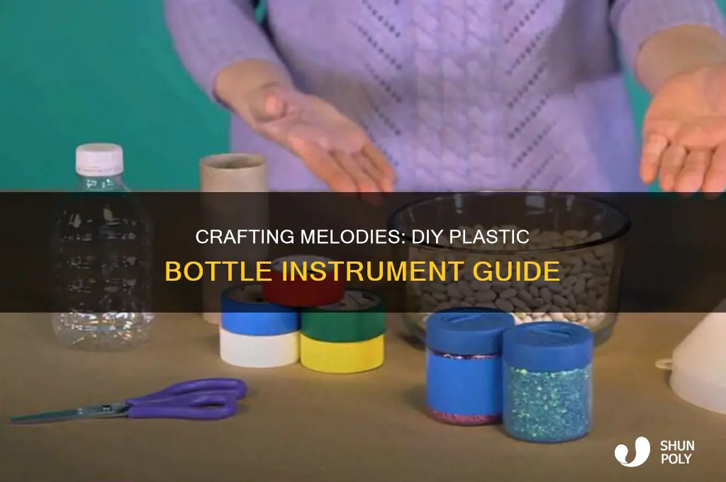 how to make an instrument out of a plastic bottle