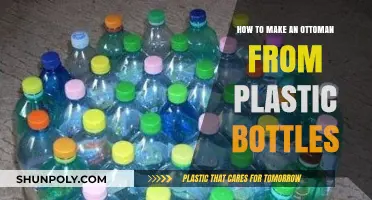 Eco-Friendly DIY: Crafting a Stylish Ottoman from Plastic Bottles
