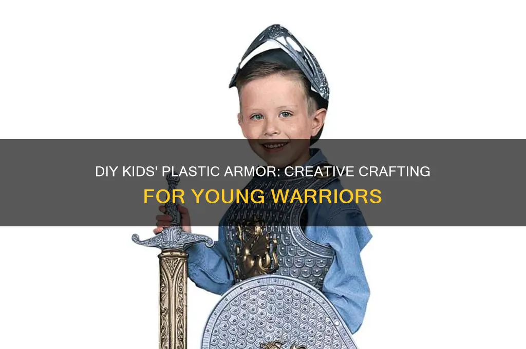 how to make armor made out of plastic for kids