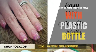 DIY Artificial Nails: Creative Crafting with Recycled Plastic Bottles
