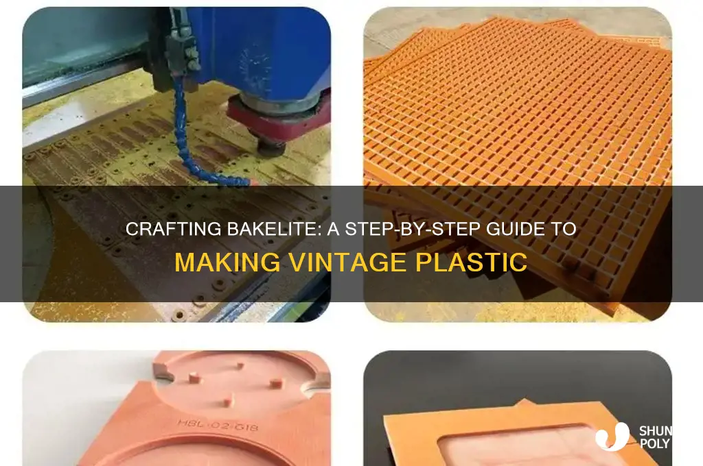 how to make bakelite plastic