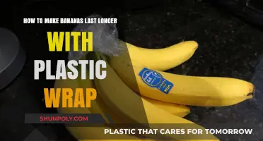 Extend Banana Freshness: Simple Plastic Wrap Storage Tips Revealed