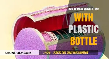 Creative DIY: Craft a Bangle Stand Using a Plastic Bottle