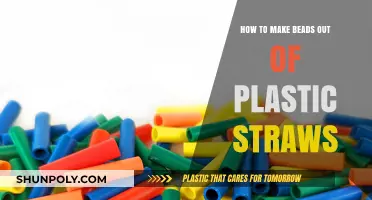 Crafting Eco-Friendly Beads: Transforming Plastic Straws into Creative Jewelry