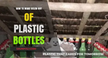 Creative Belen Crafting: Transforming Plastic Bottles into Stunning Decor