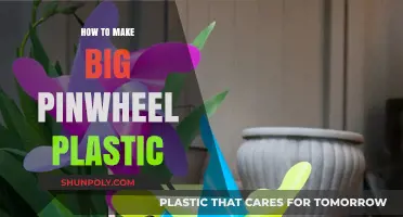 Crafting Giant Pinwheels: A Step-by-Step Guide to Using Plastic