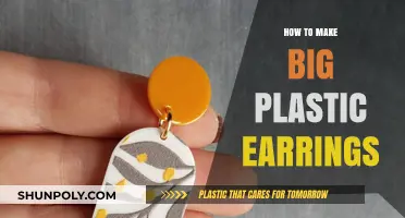 Crafting Bold Statement: A DIY Guide to Big Plastic Earrings