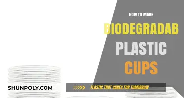 Eco-Friendly Solutions: Crafting Biodegradable Plastic Cups at Home Easily