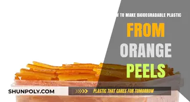 Eco-Friendly Innovation: Crafting Biodegradable Plastic from Orange Peels
