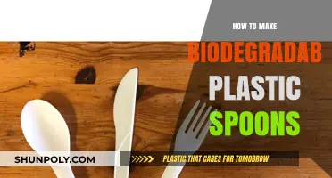 Eco-Friendly DIY: Crafting Biodegradable Plastic Spoons at Home