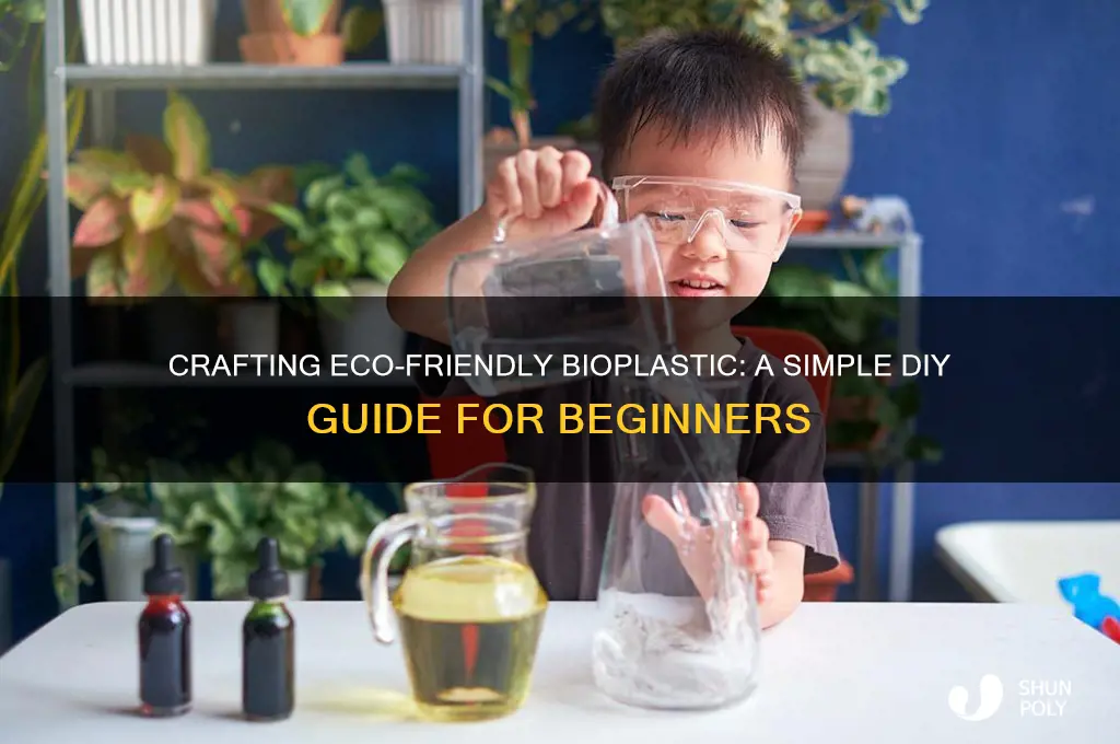 how to make bioplast plastic
