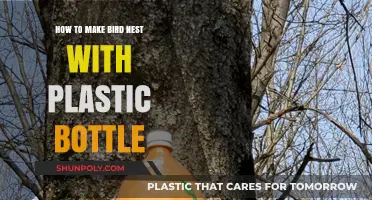 Eco-Friendly Bird Nest Craft: Repurpose Plastic Bottles for Feathered Friends