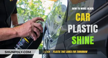 Revive Your Car's Exterior: Secrets to Making Black Plastic Shine