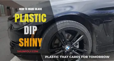 Revitalize Your Black Plastic Dip: Achieve a Mirror-Like Shine with Ease