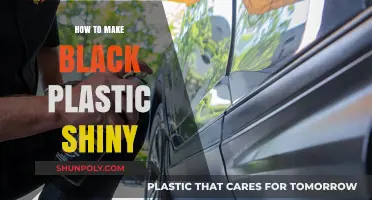Revitalize Black Plastic: Simple Techniques to Restore a Shiny Finish