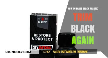 Restore Faded Black Plastic Trim: Easy DIY Tips for a Shiny Finish