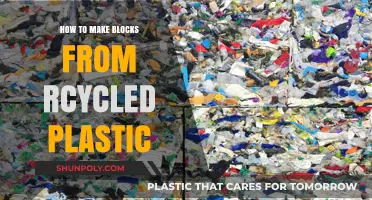 Eco-Friendly Building: Crafting Durable Blocks from Recycled Plastic Waste