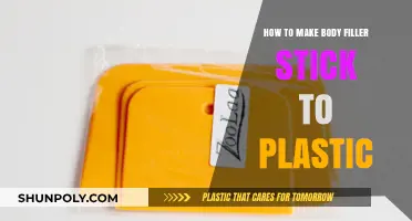 Effective Techniques for Applying Body Filler to Plastic Surfaces