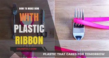 Crafting Elegant Bows with Plastic Ribbon: A Step-by-Step Guide