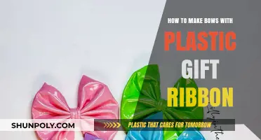 Crafting Perfect Bows: Easy Steps Using Plastic Gift Ribbon