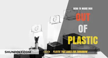 Easy DIY Guide: Crafting a Sturdy Box from Plastic Materials