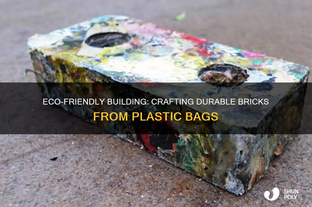 how to make bricks from plastic bags
